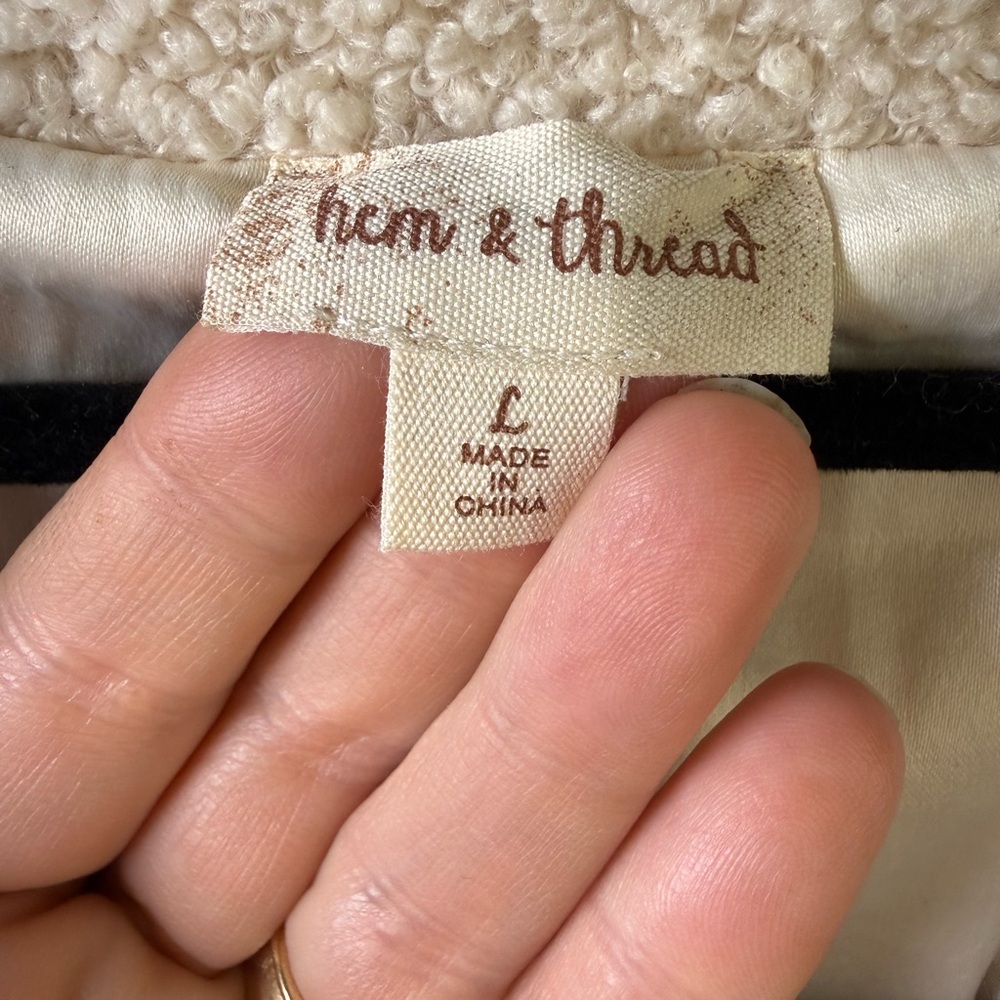 Hem & Thread Teddy Jacket - Picture 4 of 7